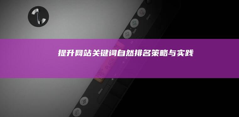 提升网站关键词自然排名：策略与实践